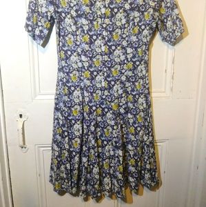 90s floral dress